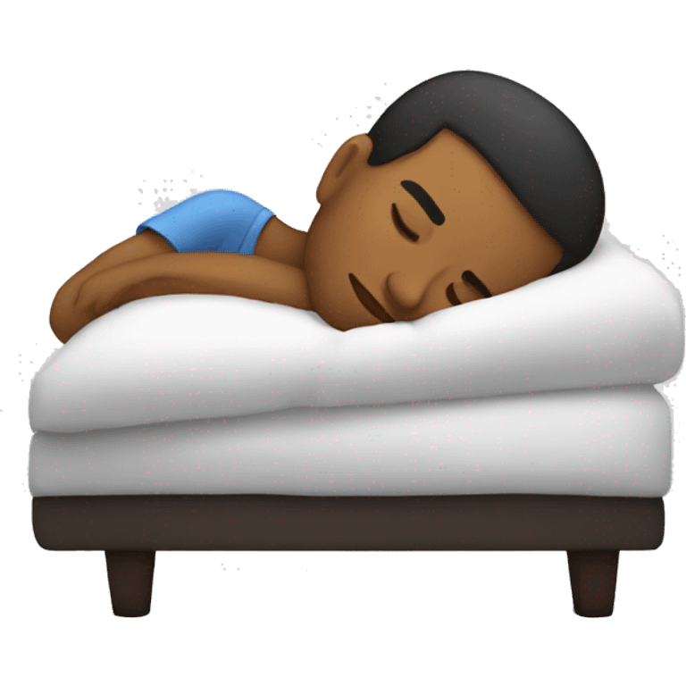 Somebody sleeping emoji