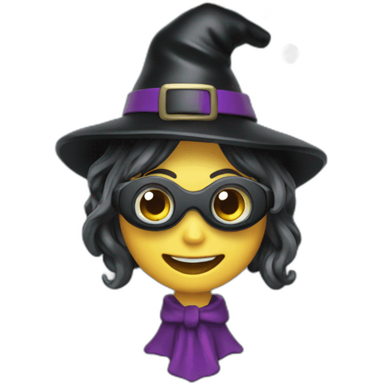 vr camera witch christmas decoration emoji