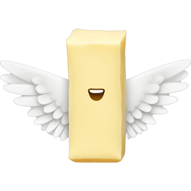 butter with white wings emoji