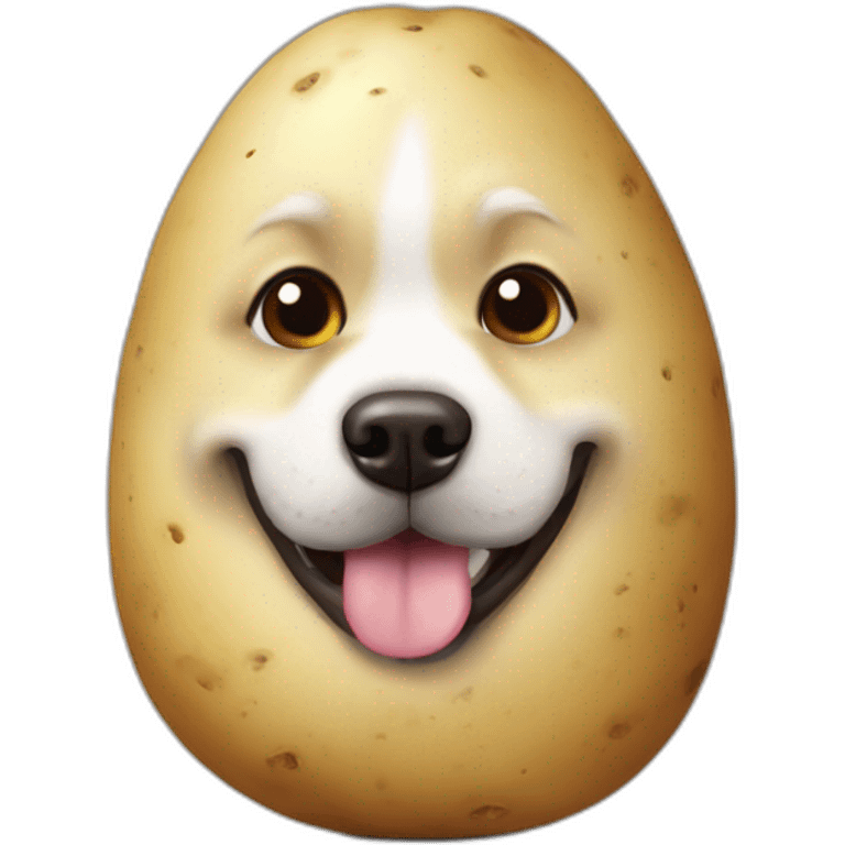 potato the maltes dog emoji