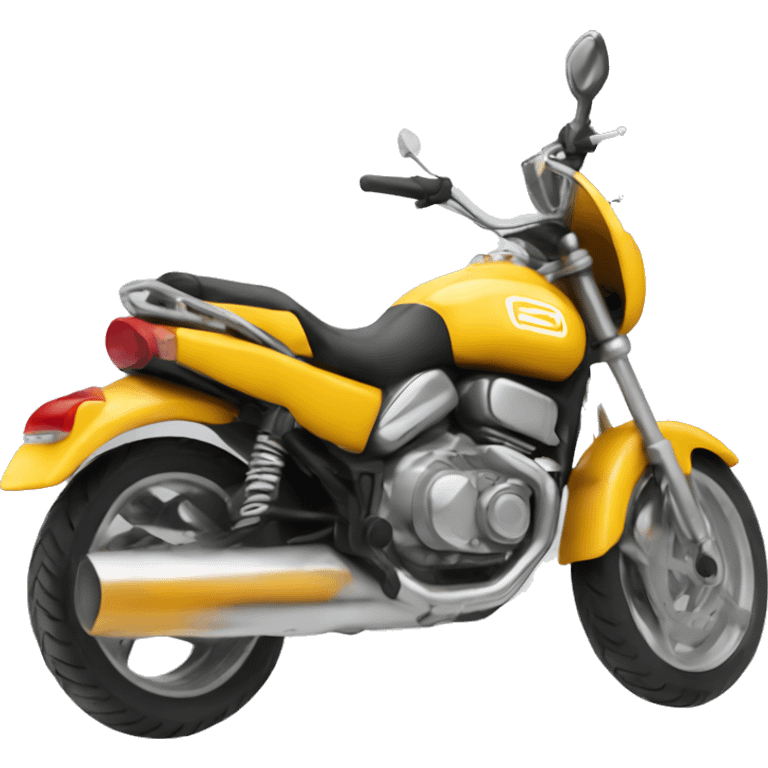 Moto che vola su un frigorifero  emoji