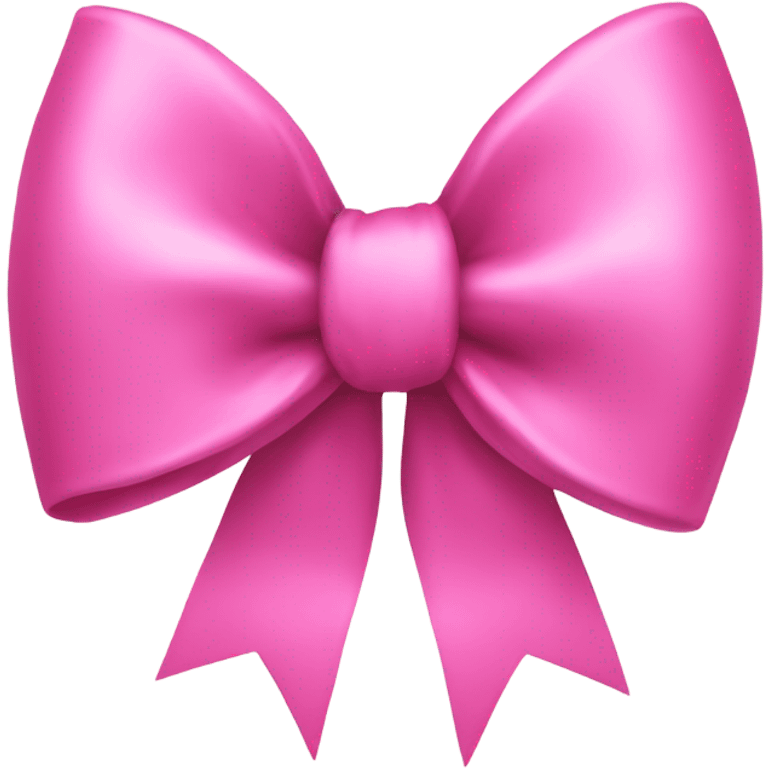 Pink bow  emoji