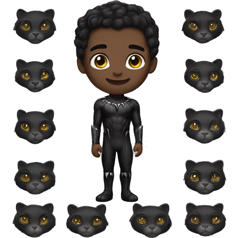 The Black Panther  emoji