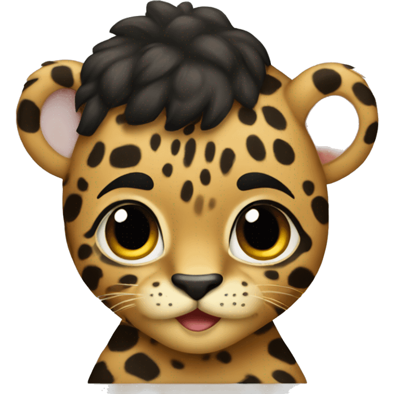 Leopardo bebé  emoji