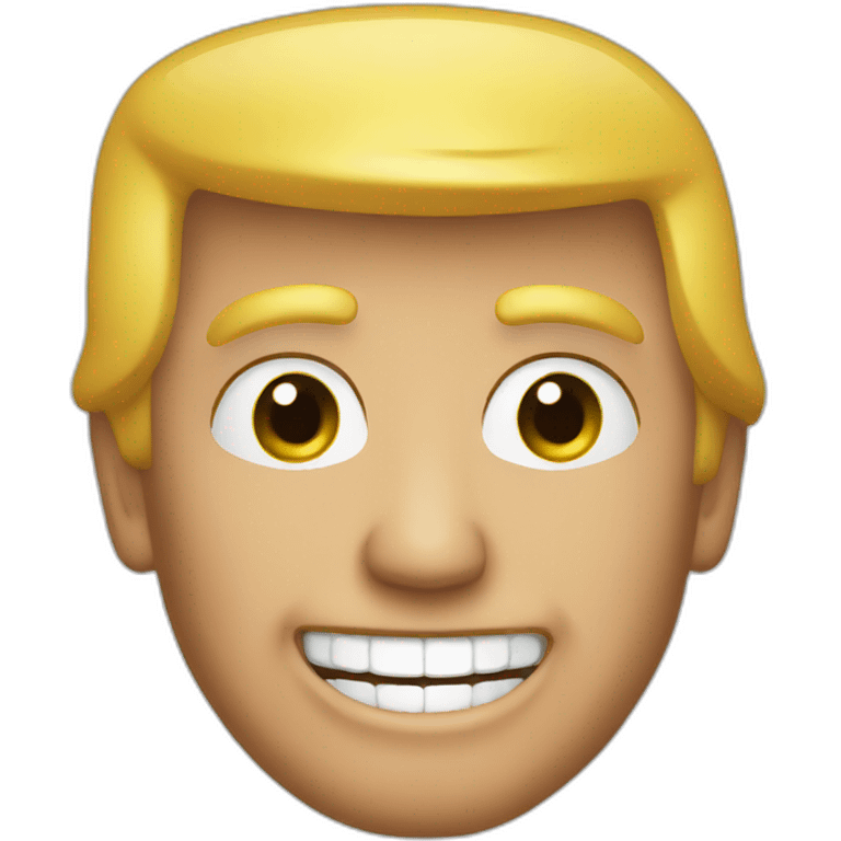 trump smiling emoji