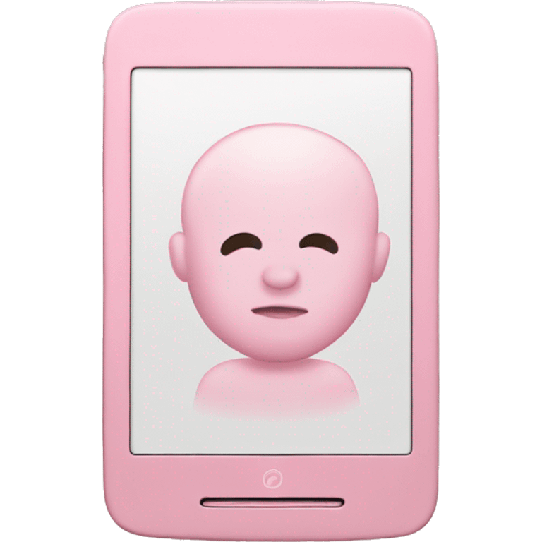 Baby pink kindle emoji