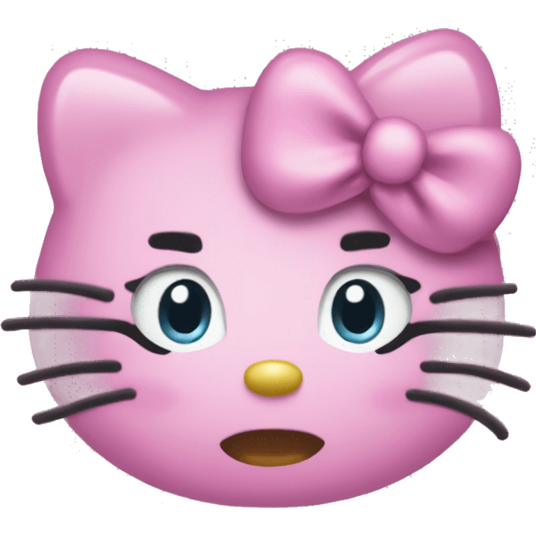 Fais moi hello kitty emoji