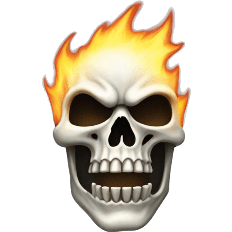 GHOST RIDER Skull emoji