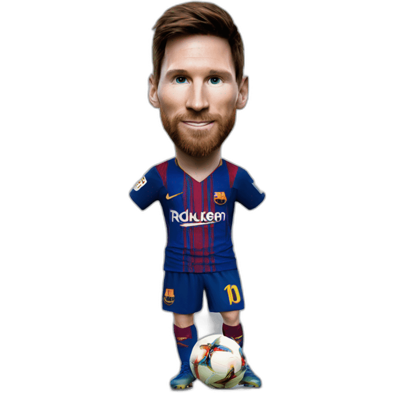 Messi als professionele danser emoji