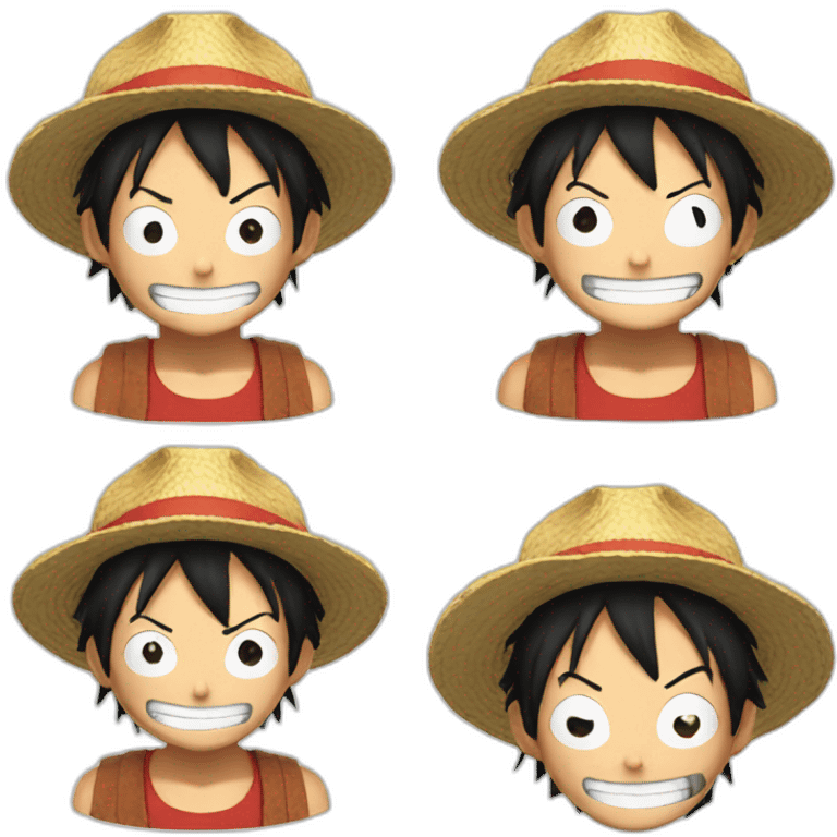 Luffy emoji