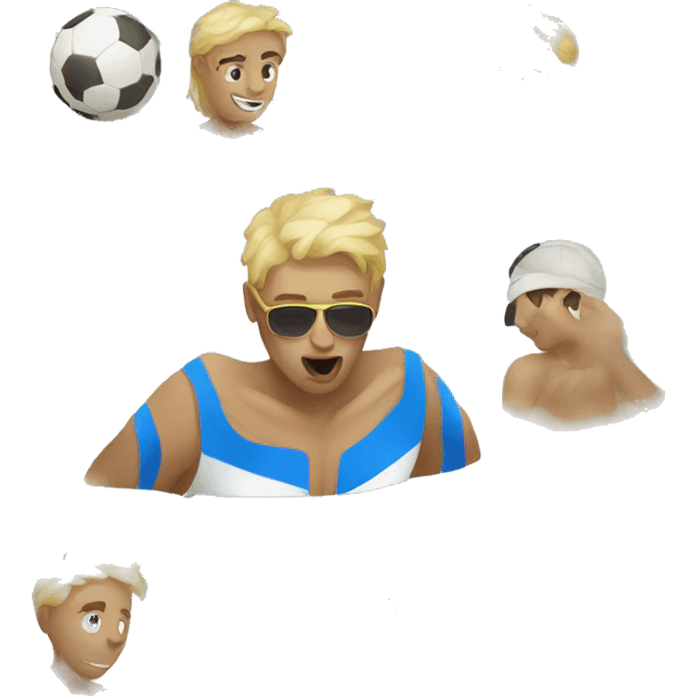 beach soccer emoji