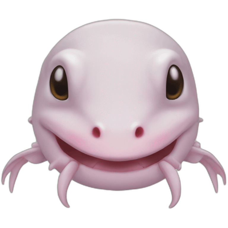 Axolotl head emoji