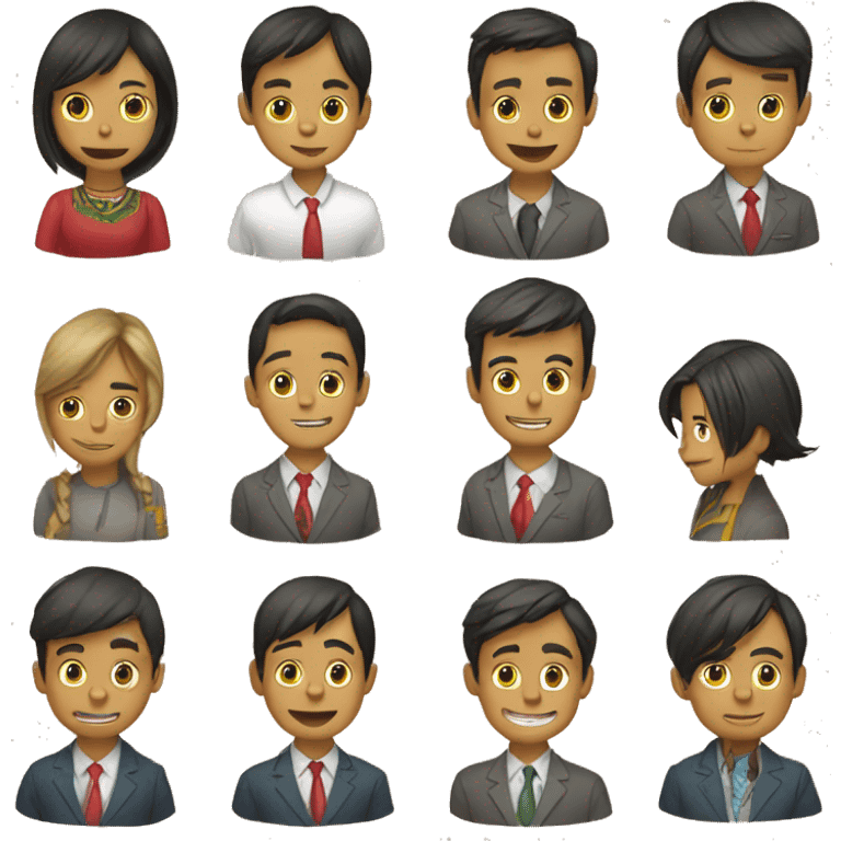 jovenes del peru :la salud mental emoji