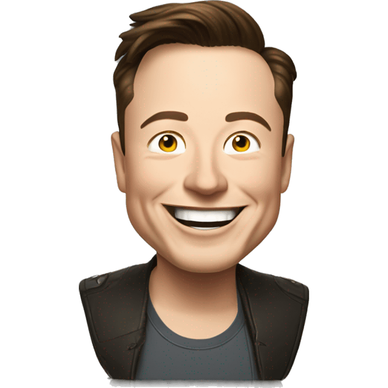 elon musk smiling emoji