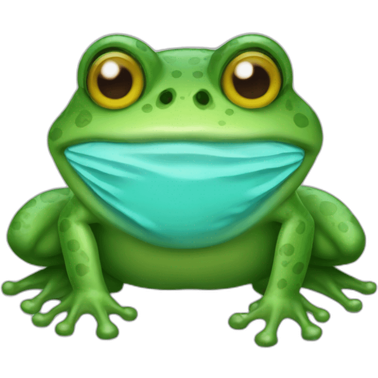 coronavirus frog emoji