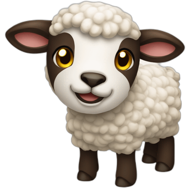 lamb bent emoji