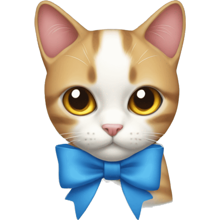 Bow cat emoji