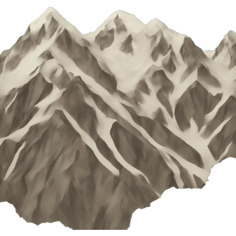 Mountains emoji