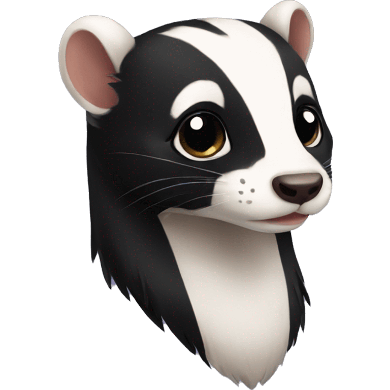 skunk-ferret emoji