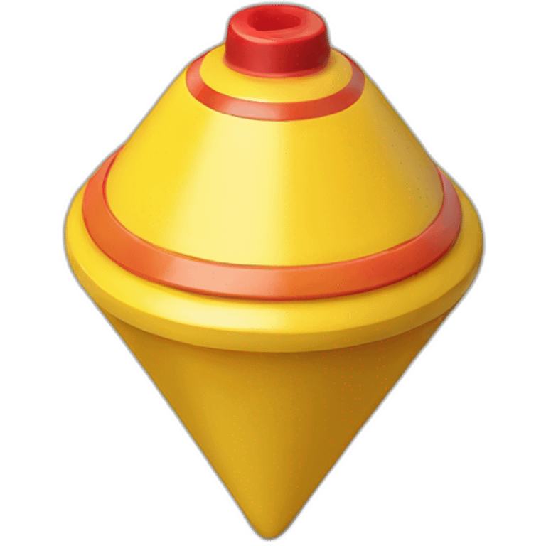 4 sided spinning top emoji