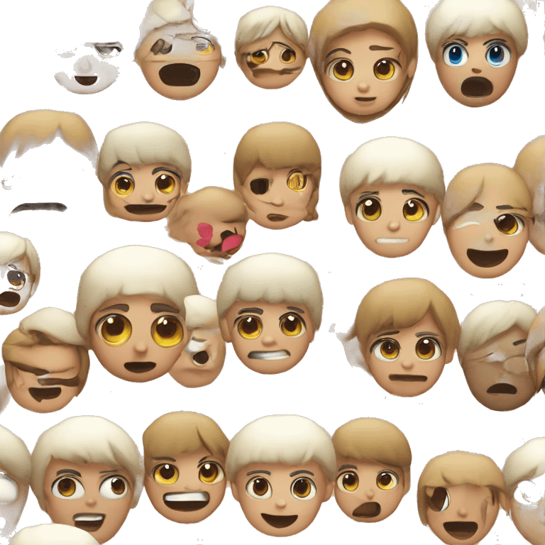 Emoji japonais au yeux bridés emoji