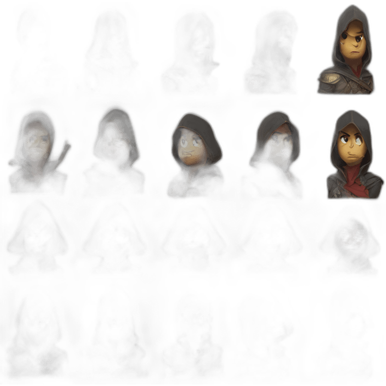 Assassin's creed expressions emoji