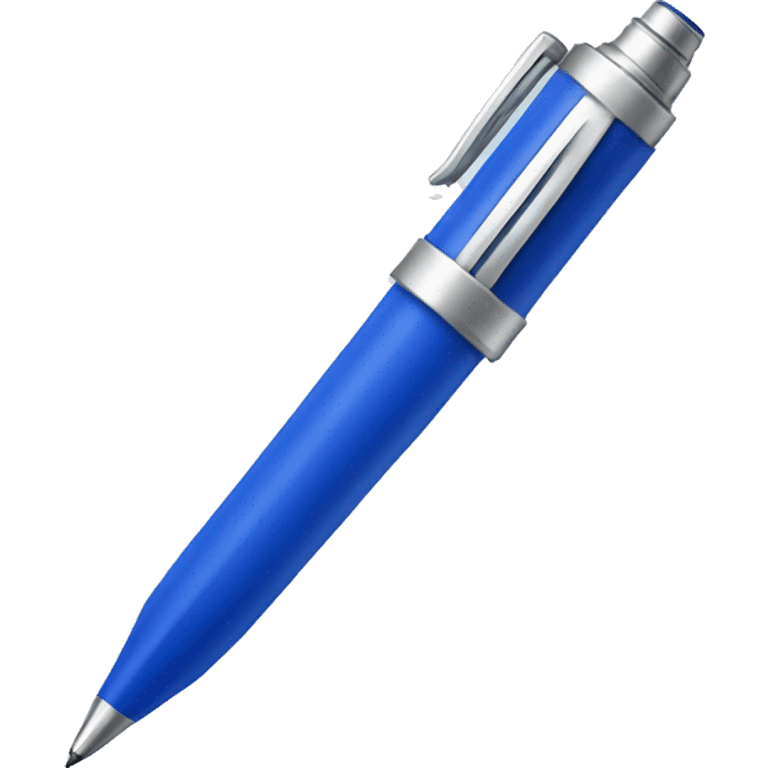 Blue pen emoji