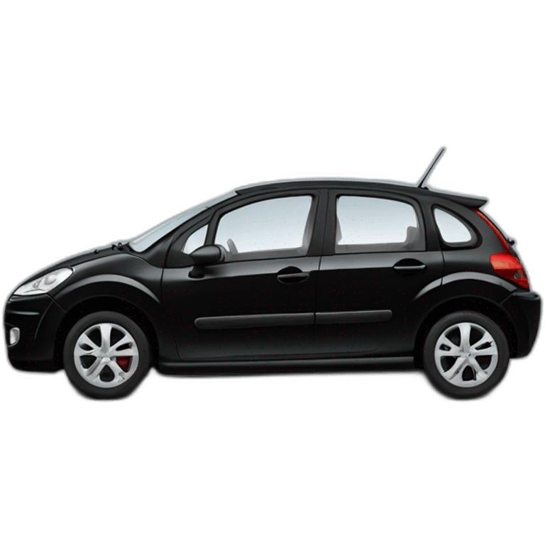 citroen c3 2002 black emoji