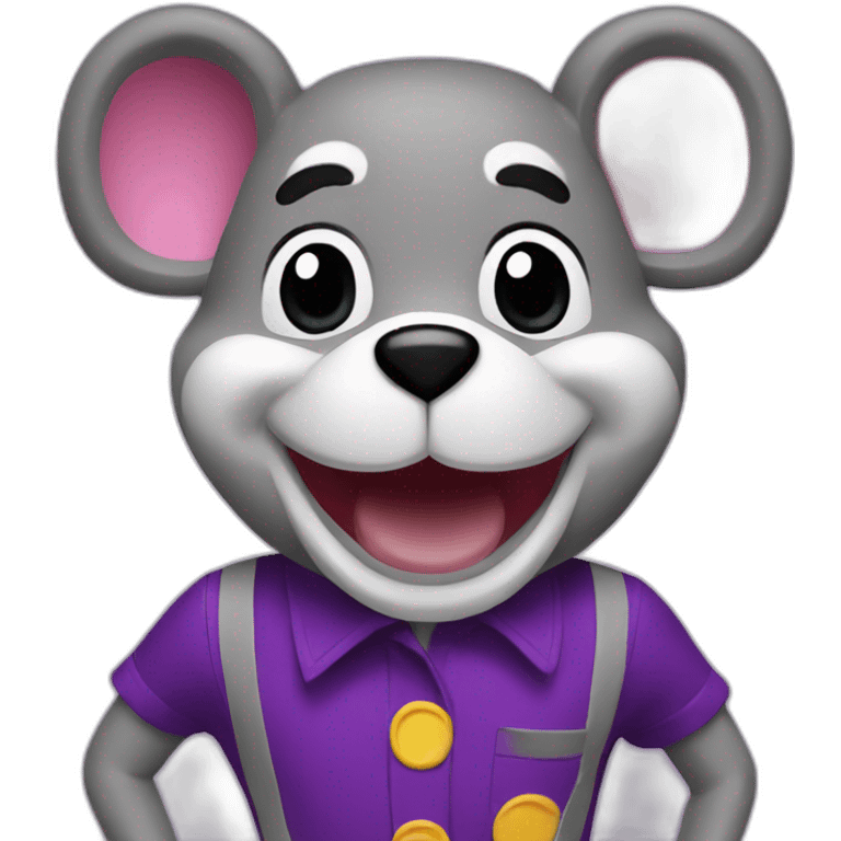 Chuck e cheese emoji