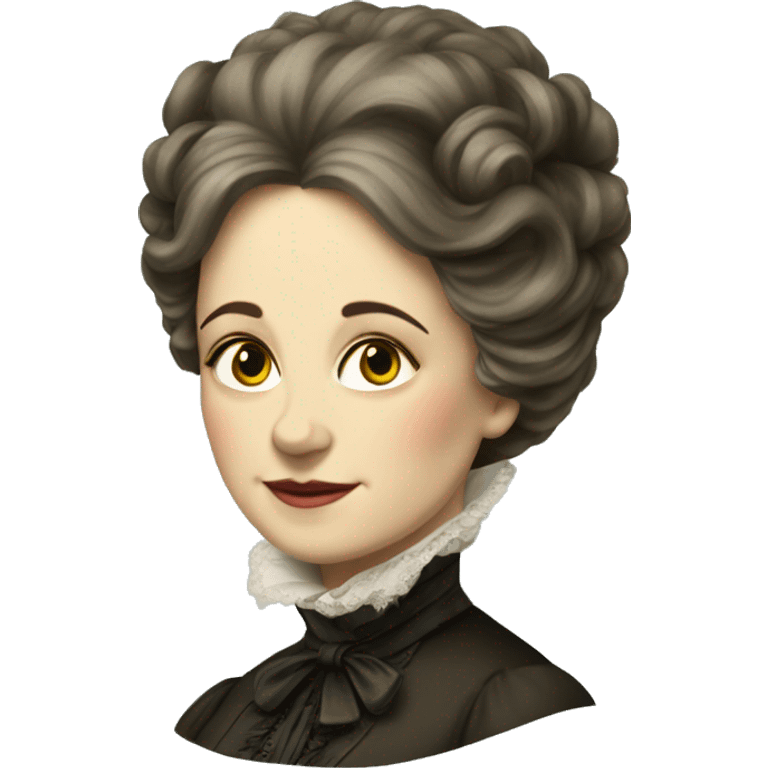 1800s victorian lady emoji