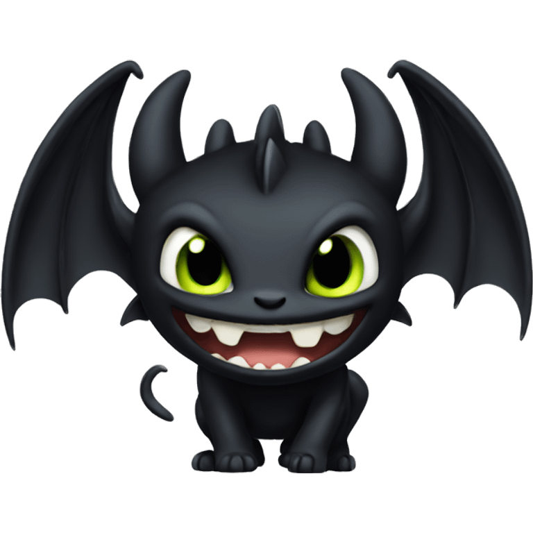 Toothless emoji