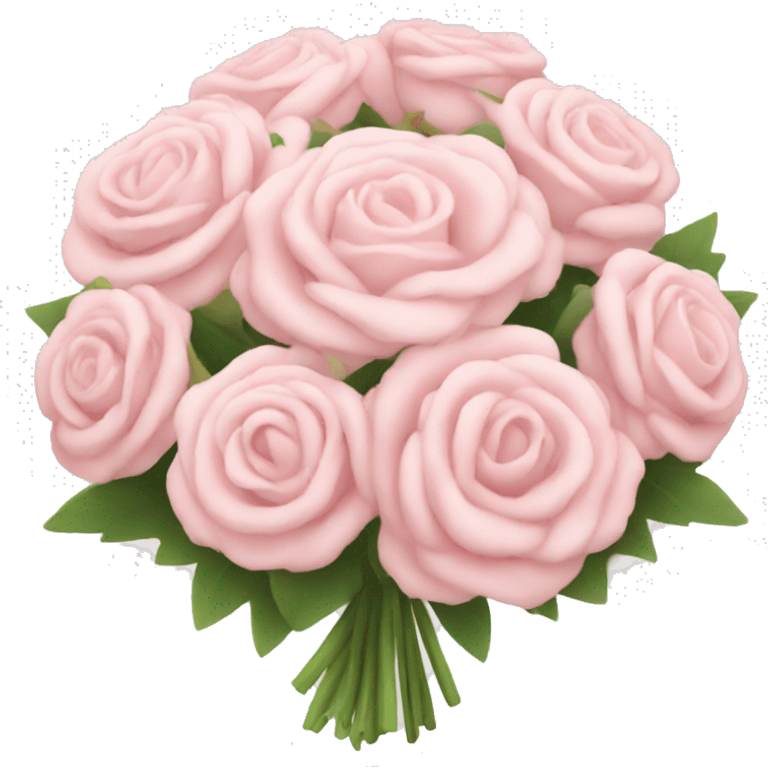 Light pink bouquet  emoji