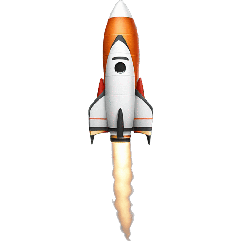 A cool rocket emoji emoji