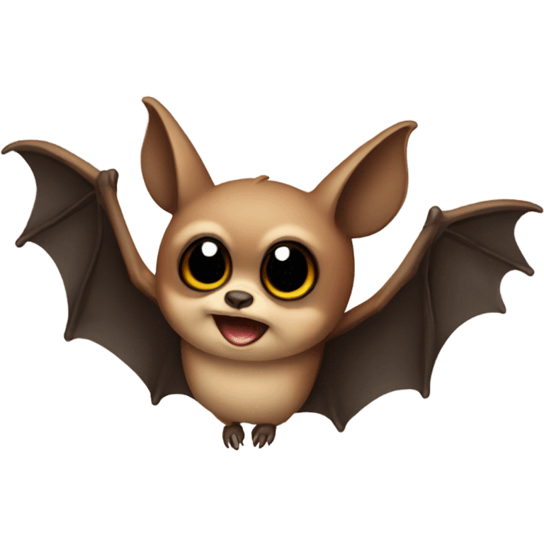 Little brown bat emoji