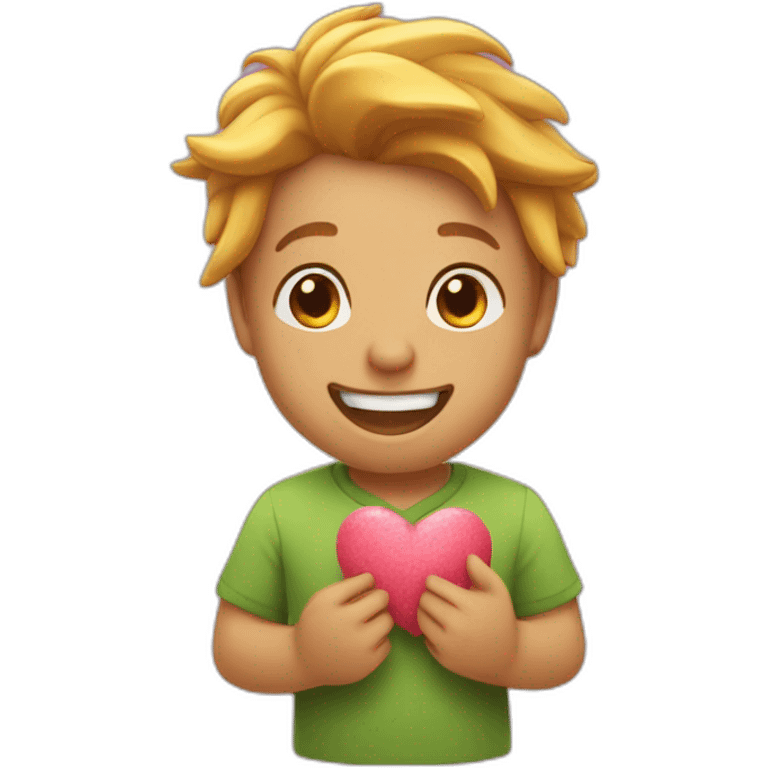 Corazón feliz emoji