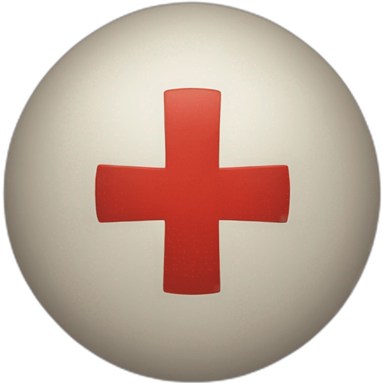 A red cross emoji