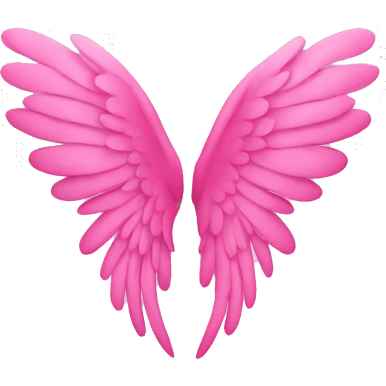 Pink wings  emoji