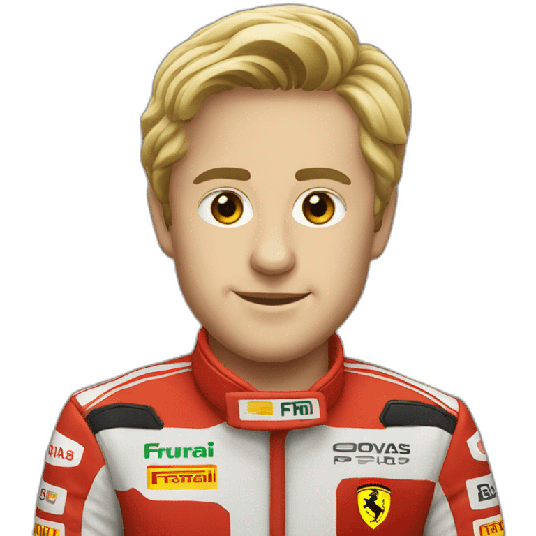 ferrari f1 emoji