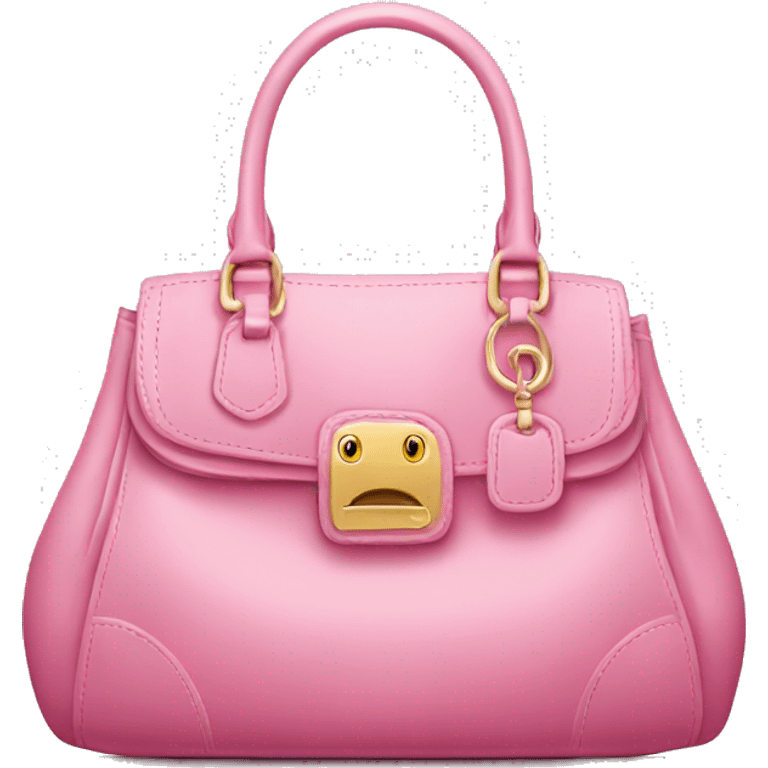 pink luxury bag emoji