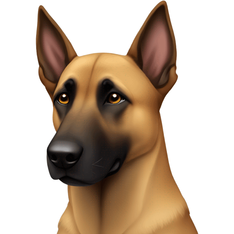 Belgian malinois sleepy emoji