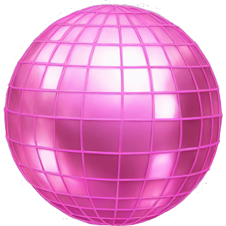 light pink disco ball emoji