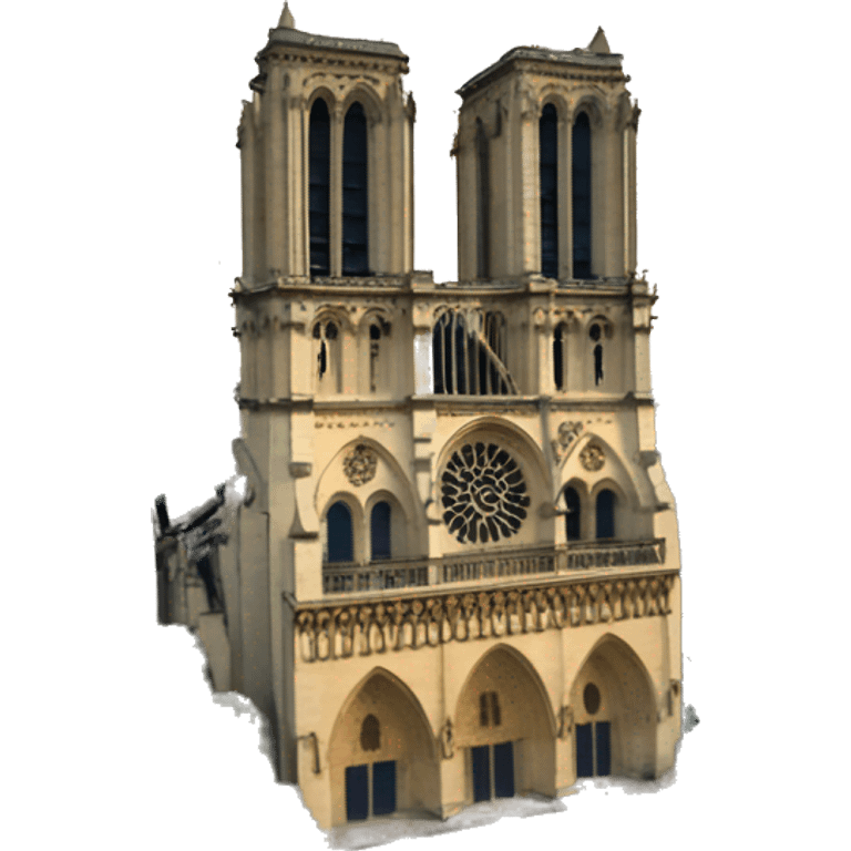 notre dame de paris emoji