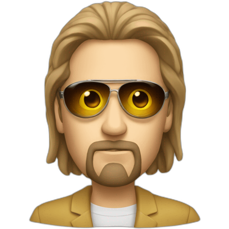 lebowski in a flying saucer emoji