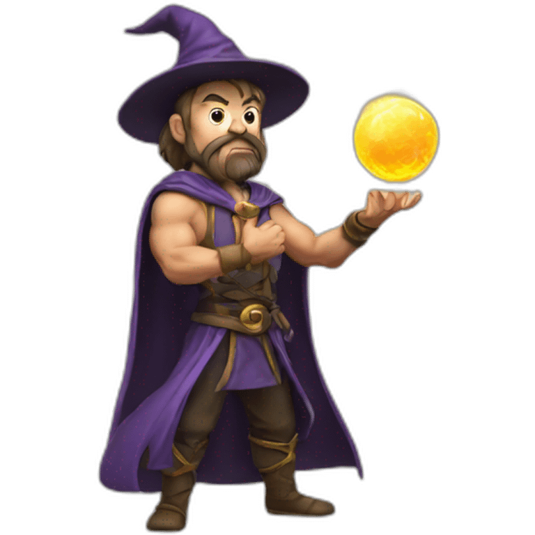 muscular-wizard-casting-spell emoji