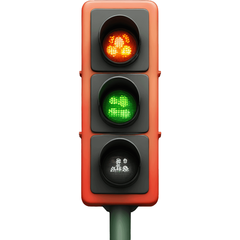 Traffic light emoji