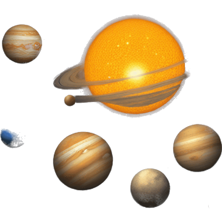 Solar system  emoji