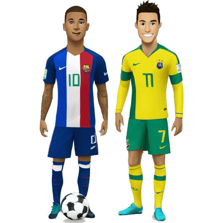 Neymar jr et cristiano Ronaldo  emoji