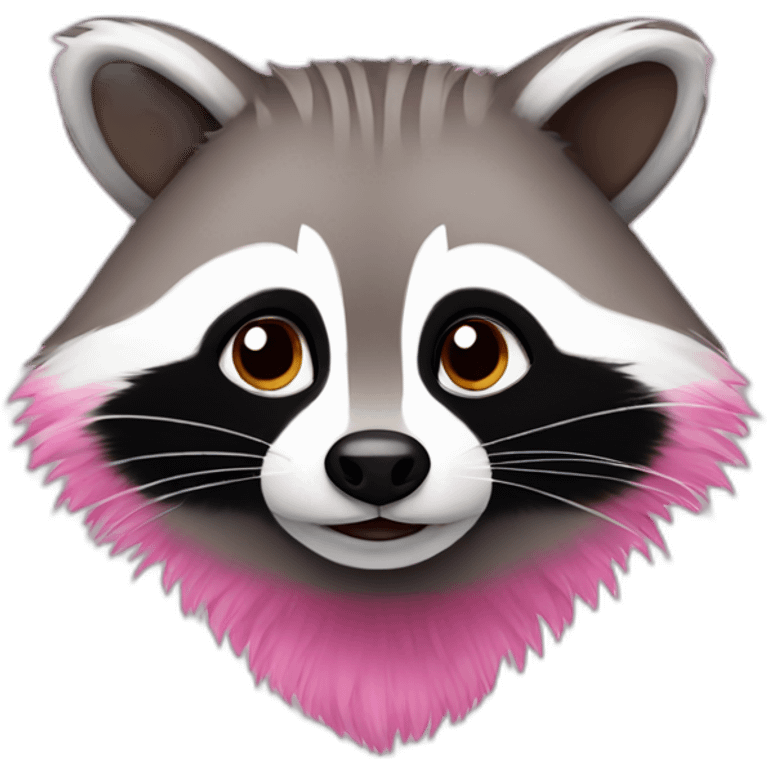 pink-racoon emoji