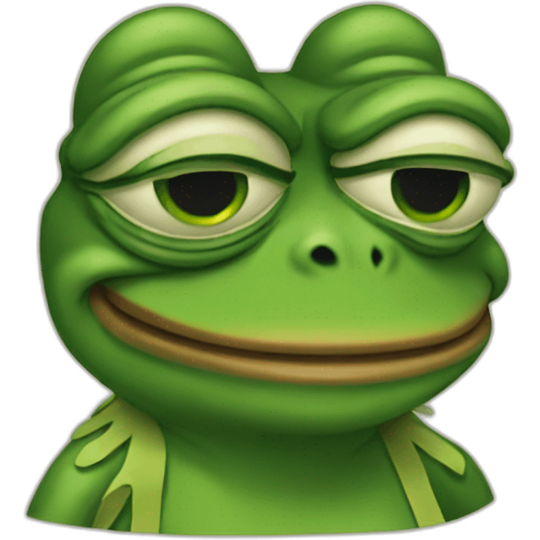 Pepe frog emoji