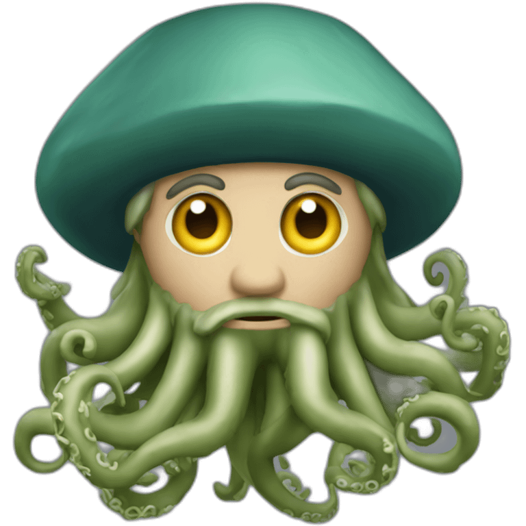 Davy Jones with tentacles emoji